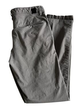 Vuori Collins Chino Pants Mens 30 (30x29) Gray Stretch Twill Performance Casual